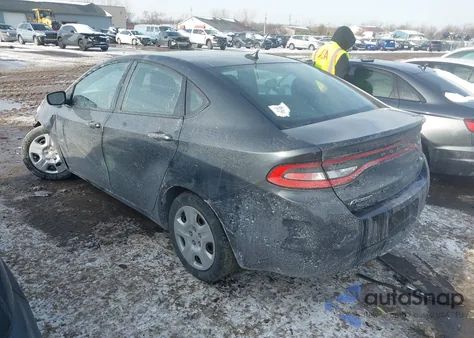 2013 Dodge Dart Se from USA, damaged, VIN 1C3CDFAA9DD303566